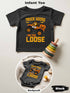 Personalized Baby “Truck Goose On The Loose” Halloween Outfit – Custom Bodysuit & Infant Tee